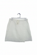 Classic White A-Line Skirt