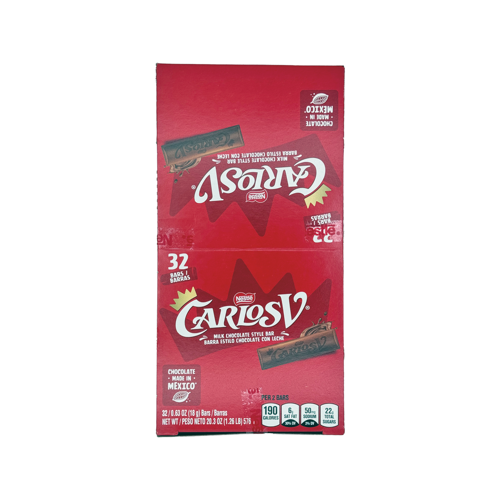 Carlos V Milk Chocolate Bar - 32 Bars