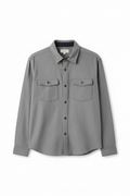 High Quality Gray Utility Shirt
